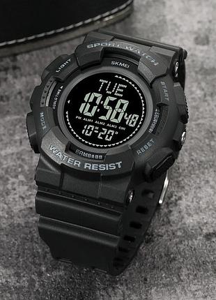 Skmei 2077bk black+compass 4