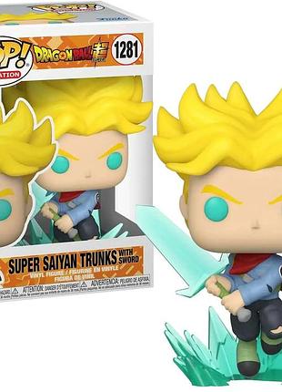 Фігурка funko pop фанко поп супер сон транкс перли дракона dragon ball 10 см anime db ss t 1281