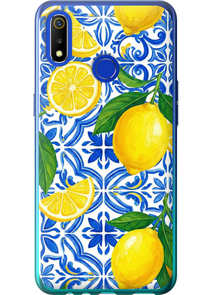 Чохол на realme 3 grocery girl italian summer "6766u-1869-851"