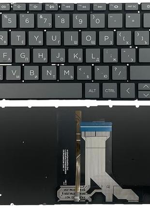 Клавиатура hp pavilion 15-fc 15-fd 16-ab без рамки прямой enter подсветка original prc (n32715-211)