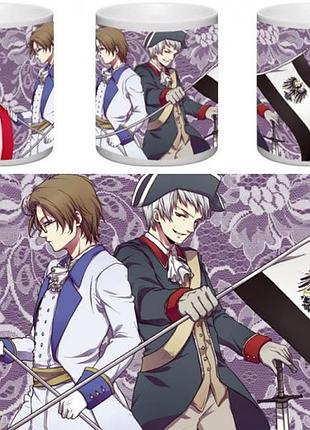 Кружка hetalia пиджаки ht19