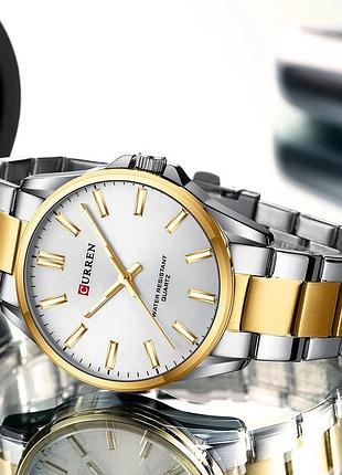 Curren 9090 silver-gold-silver 2