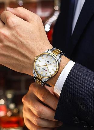 Curren 9090 silver-gold-silver 3