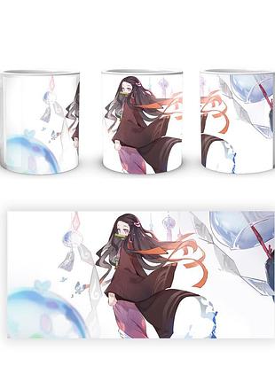 Кружка geekland kimetsu no yaiba клинок, рассекающий демонов незуко ky 002.06