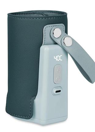 Подогреватель бутылочек lionelo thermup go plus green graphite