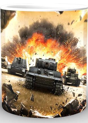 Кружка world of tanks мир танков постер wt.02.003