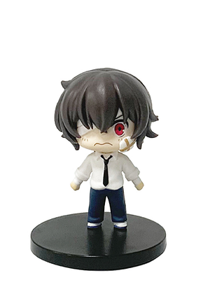 Фигурка чибик проза бродячих псов осаму дадзай bungo stray dogs osamu dazai 7 см ch bd od b