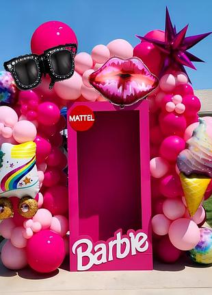 Набор воздушных шаров "barbie", украшение для дня рождения девочки