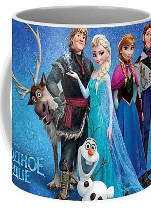 Кружка geekland frozen холодное сердце главные герои fz.02.21