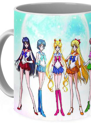 Кружка geekland sailor moon сейлор мун все в сборе sm.02.04