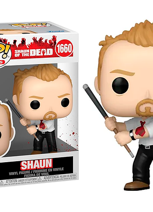 Фигурка funko pop shaun of the dead зомби по имени шон 10 см fp sotd s 1660