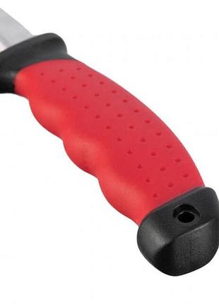 Нож 100 мм, с чехлом intertool ht-0536 4