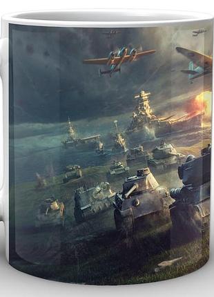 Кружка world of tanks мир танков постер wt.02.026