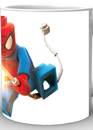 Кружка geekland человек-паук spider-man лего sm.02.038