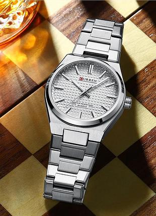 Curren 8439 silver-white 2