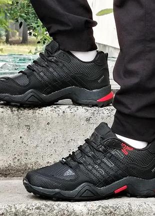 Термо кросівки adidas terrex чоловічі чорні адідас терекс єврозима gore-tex (розміри: 40,41,42,43)