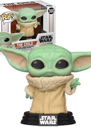 Фигурка funko pop фанко поп star wars the mandalorian мандалорец малыш йода the child 10 см sw by 368