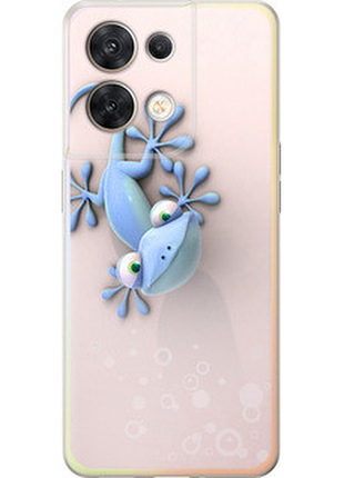 Чохол на oppo reno8 5g гекончик "1094u-2614-851"