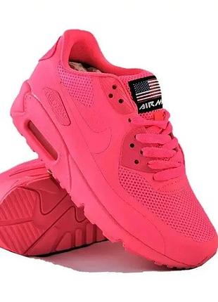 Кроссовки розовые nike 90 женские найк с амортизацией (размеры: 36)
