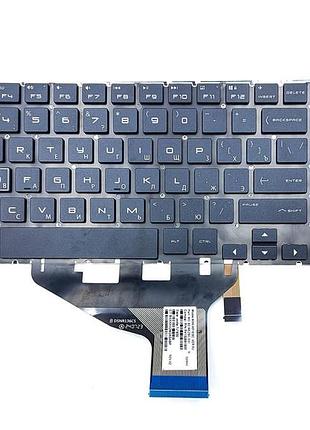Клавиатура для hp omen 15-dc, 15-dh, 15t-dc rgb подсветка