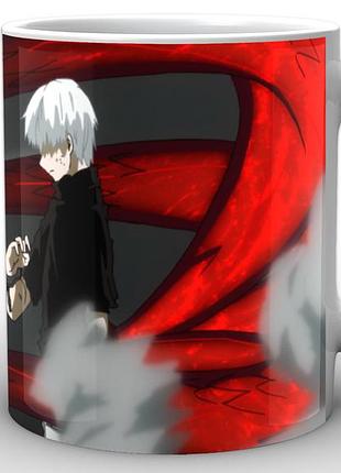 Кружка geek land біла tokyo ghoul токійський гуль кен tg.02.002