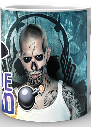 Кружка geekland белая отряд самоубийц suicide squad el diablo ss.02.035