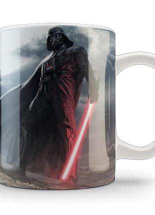 Кухоль geek land біла зоряні війни star wars дарт вейдер sw.002.87