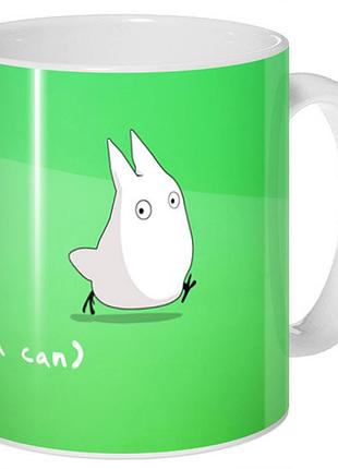 Кружка geek land белая мой сосед тоторо my neighbor totoro catch me nt.02.030