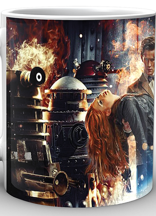 Кружка geekland біла лікар хто doctor who лікар хто порятунок dw.02.049