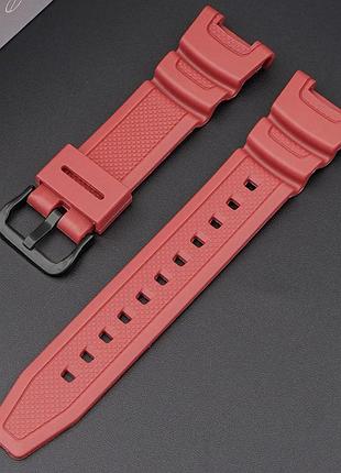 Ремешок для casio sgw-100 red bk 2