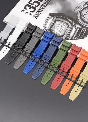 Ремешок для casio sgw-100 red bk 3