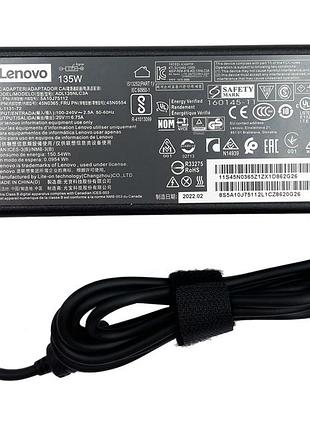 Блок питания lenovo 20v 6.75a 135w usb square pin slim original prc (adl135ndc3a)