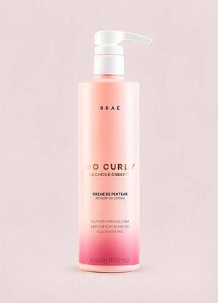 Braé go curly незмивний крем-активатор кучерів, 500 g.