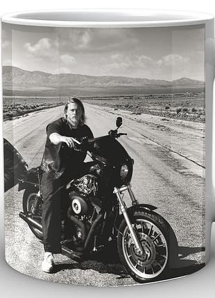 Кружка geek land белая сыны анархии sons of anarchy джексон и джемма теллер sa.002.18