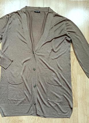 Кардиган massimo dutti (100% лен), xl