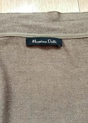 Кардиган massimo dutti (100% лен), xl 3