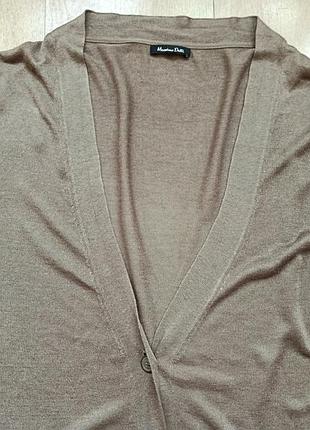 Кардиган massimo dutti (100% лен), xl 2