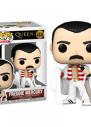Фигурка funko pop квин фредди меркьюри queen freddie mercury 10 см fp q fm 414