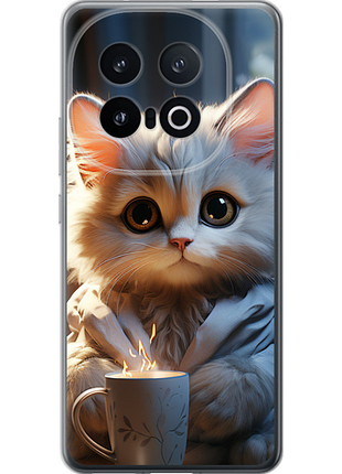 Чохол на vivo iqoo 13 білий кіт "5646u-3913-851"
