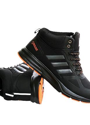 Зимние кроссовки adidas terrex gore-tex с мехом черные мужские адидас гортекс (размеры: 41,42,43,44,45,46) - 4