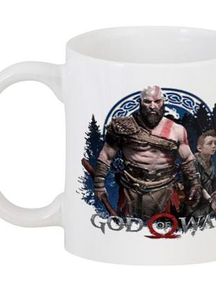 Кружка god of war будь воином cp 03.375