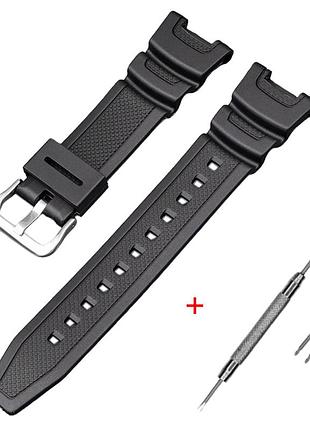 Ремешок для casio sgw-100 black si