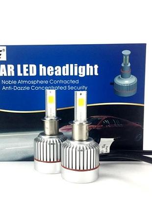Led автолампы в фары h3 (видеообзор)