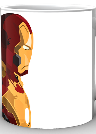 Кружка geekland залізна людина iron man мінімалізм im.02.036