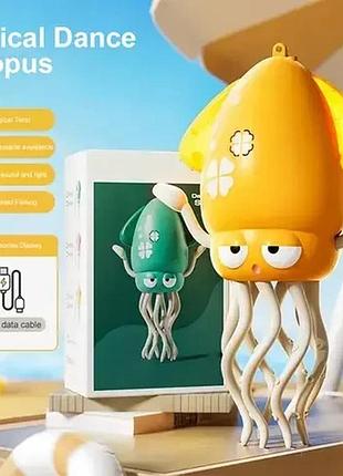 Игрушка "музыкальный танцующий осьминог" 3
