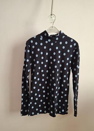 Лонгслів в горошок р.м,marks &spencer 3