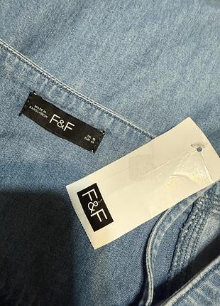Джинсовий жіночий сарафан f&f 5