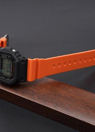Ремешок для casio g-shock dw-6900 orange si 7