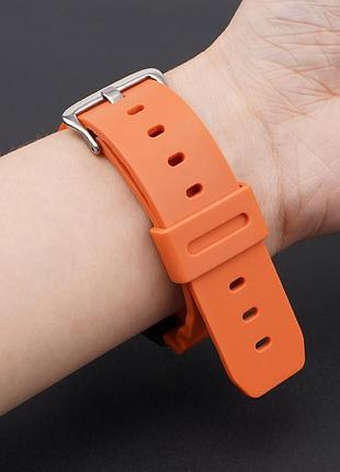 Ремешок для casio g-shock dw-6900 orange si 10