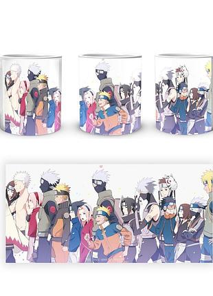 Кружка geek land белая наруто naruto персонажи life na.02.341